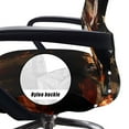thumbnail image 5 of Renewold Deer American Flag Flame Desk Chair Cover Stretch Office Chair Slipcover Dustproof Desk Computer Chair Cover High Back Chair Protective Cover Easy to Install, S, 5 of 7