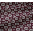 thumbnail image 5 of oneOone Cotton Jersey Dark Magenta Fabric Block Sewing Material Print Fabric By The Yard 58 Inch Wide-P0, 5 of 6