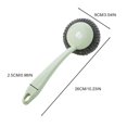thumbnail image 3 of Cleaning Brush,Stainless Steel Wire Brush Pot Thickened With Handle Large Steel Wire Ball Pot Brush Kitchen Cleaning Brush Dish Washing Artifact Stove, 3 of 4