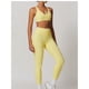 thumbnail image 3 of Conjuntos de entrenamiento for mujer, sujetador deportivo de 2 piezas, camiseta sin mangas, leggings de cintura alta, ropa deportiva for gimnasio y yoga, top de entrenamiento for mujer, 3 of 6