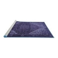 thumbnail image 2 of Ahgly Company Machine Washable Indoor Rectangle Persian Blue Traditional Area Rugs, 3' x 5', 2 of 4
