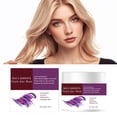 thumbnail image 4 of Fiudx Mascarilla Capilar Morada, Mascarilla Nutritiva Reparadora de Maca, Mascarilla Iluminada con Queratina, Cuidado para Cabello Seco y Dañado, Apto para Todo Tipo de Cabello, Resultados de Peluque, 4 of 7