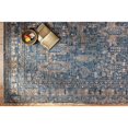 thumbnail image 3 of Surya Mirabel MBE-2301 144 x 180" Rectangle Fabric Rug in Blue/Dark Brown, 3 of 6