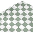 thumbnail image 5 of Checkered Shower Curtain, Sage Green Shower Curtains for Bathroom, Cute Retro Checkerboard Shower Curtain Vintage Aesthetic, Machine Washable Fabric Shower Curtain, 72''''x72'''', 5 of 6