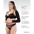 thumbnail image 3 of SlimMe Slimming & Smoothing Arm Compression Shaper - Womens - Female, Q2, Black, 3 of 12
