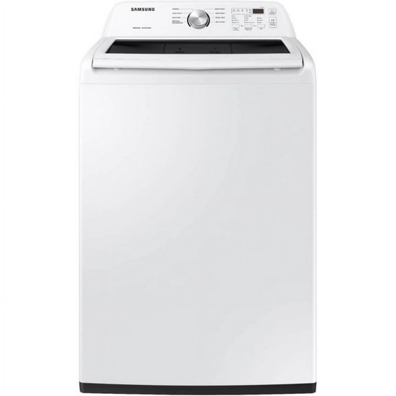 Samsung WA45T3200AW/A4 4.5 Cuft Top Load Washer with Vibration Reduction Technology  in White