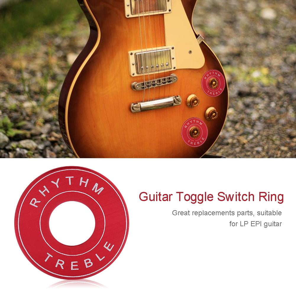 OTVIAP Aviation Aluminum Toggle Switch Plate Rhythm Treble Washer Ring