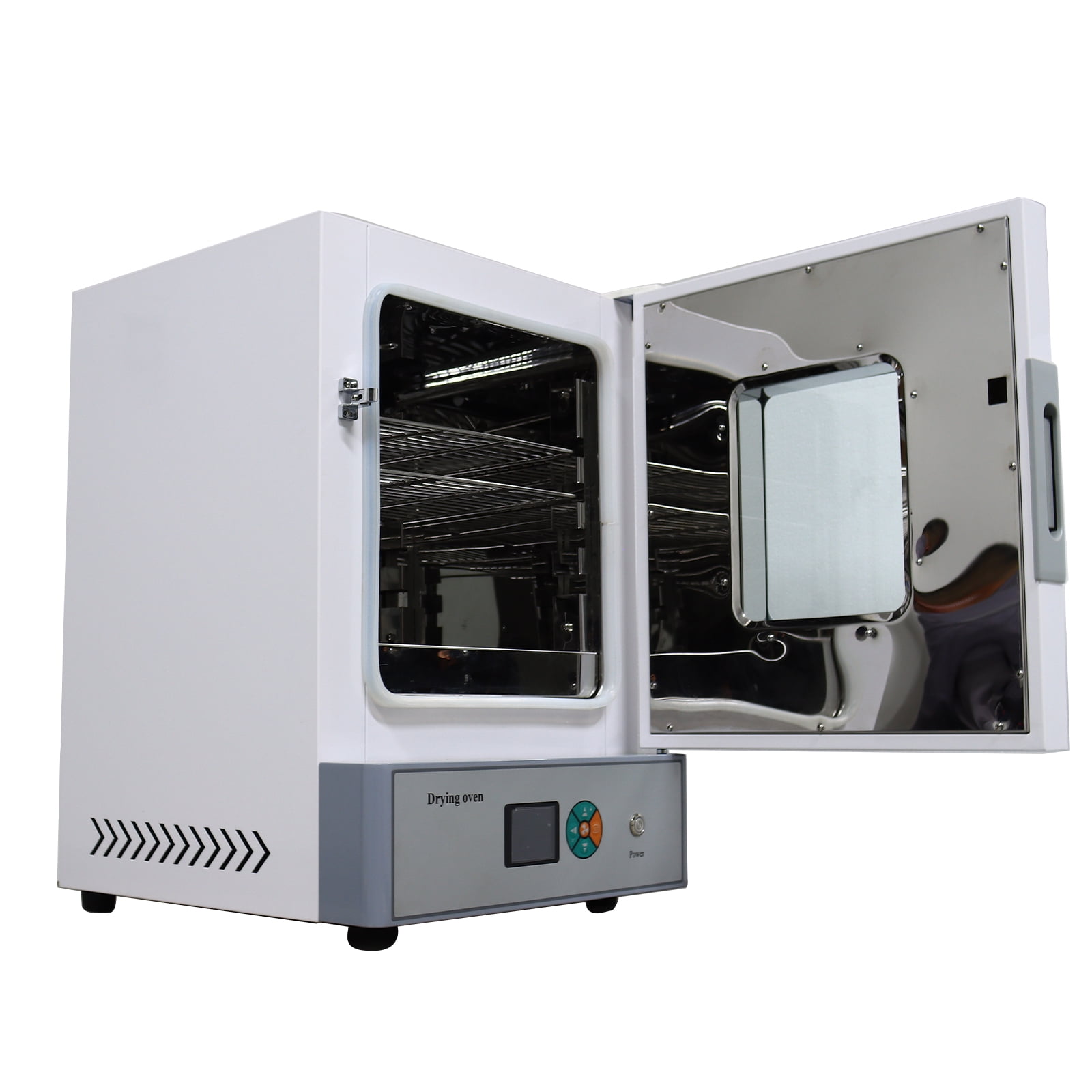 Digital Forced Air Convection Drying Oven Lab Blast Drying Oven 110V 45L 13.4*13.8*14.2 Inner Chamber Temperature Control Fan Speed Adjustable
