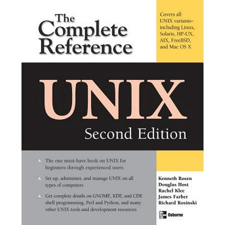 Unix: The Complete Reference, Second Edition