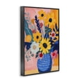 thumbnail image 3 of Stupell Industries Colorful Floral Vase Black Framed Giclee Art design by LSR Creative Studio, 24 x 16, 3 of 8