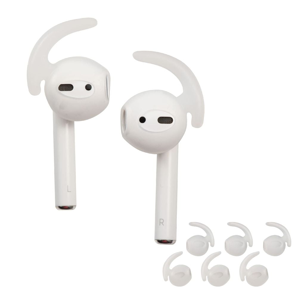 Insten 3 Pairs Ear Hooks Tips Compatible With Airpods 1 & 2 Earbuds,  Anti-lost Earhooks Eartips Accessories (not Fit In Charging Case) White :  Target