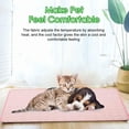 thumbnail image 7 of XS-2XL Cooling Mat for Dogs Puppy Cats Ice Silk Pet Self Cooling Pad Blanket for Pet Beds/Kennels/Couches /Car Seats/Floors,5 Colors Are Available, 7 of 7