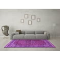 thumbnail image 3 of Ahgly Company Indoor Rectangle Persian Purple Traditional Area Rugs, 2' x 5', 3 of 4