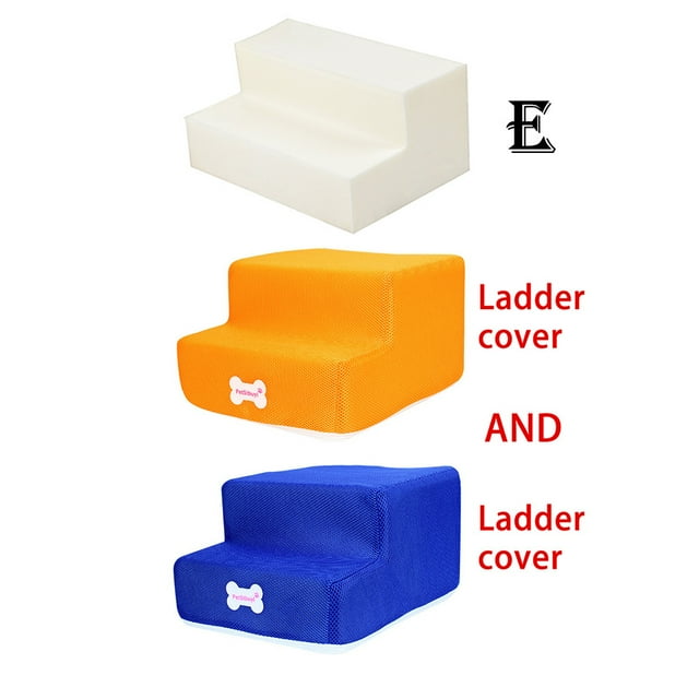 TIMIFIS Dog Pet Stairs Steps New 2 Steps Mesh Pet Non-slip Bottom Stairs And Ladder Cover CombinationFall/Winter