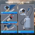 thumbnail image 5 of Propane Torch Weed Burner Kit, High Output Weed Torch with 11.5FT Hose, Self Igniter Weed Torch Flamethrower for Weeding, Roof Asphalt, Melting Snow, Road Marking (Blue), 5 of 7
