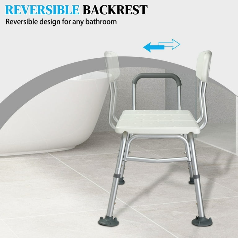 Ktaxon Transfer Bench, Bath Shower Chair Seat, Height Adjustable