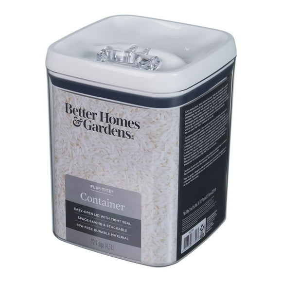 Better Homes & Gardens Flip-Tite 19.1-Cup Food Storage Container