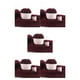 thumbnail image 1 of Kearding Juego de ovillos de hilo de 50g y 20g, Kit de hilo de ganchillo de 2 hebras, suministros para tejer calcetines, accesorio de costura, púrpura y Rojo púrpura 5piezas Kearding CBP184976, 1 of 4