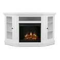 thumbnail image 2 of Real Flame Windom Corner Electric Fireplace 57" TV Stand in White, 2 of 6