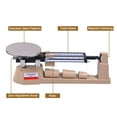thumbnail image 3 of Yescom Triple Beam Mechanical Balance Scale Weight Set 2610g Capacity 0.1g Weighing for Lab Analytical School Classroom, 3 of 9