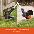 thumbnail image 4 of Black & Decker RA42284 20-Volt Max 10 in. String Trimmer & Edger, Hard Surface Sweeper & 2 Batteries Combo Kit, 4 of 7
