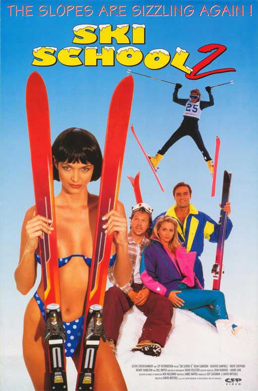 80s Ski Porn Movie Covers - Ski School 2 - movie POSTER (Style A) (27\