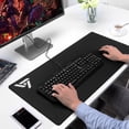 thumbnail image 2 of Gaming Mouse Pad Mat Large Size (800 x 400 x 2.5mm) Extended Keyboard Pad Water-Resistant Black, 2 of 7