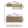 thumbnail image 3 of Cocina Integral Modular Madesa Glamy 180cm BR 08, 3 of 5