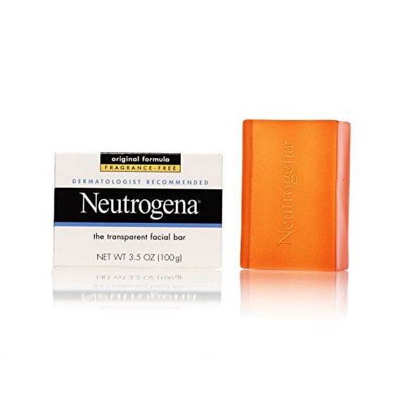 Neutrogena Original Fragrance-Free Gentle Facial Cleansing Bar, 3.5 OZ