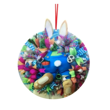 

Clearance Deals! 2022 JERDAR Room Decor Home Decor Easter Thief Bunny Butt Decoration Round Pendant Round Bunny Card Decoration C Bathroom Bedroom Living Room Decor