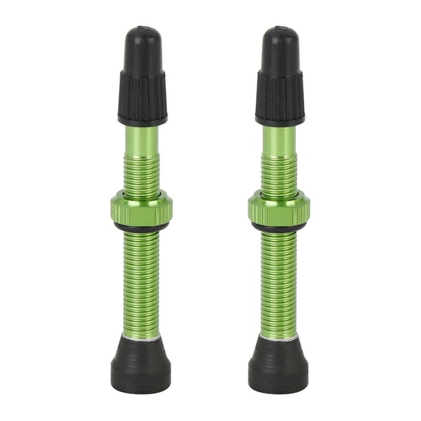 2pcs 68mm Road Bike Tubeless Valve Stem French Valve Aluminum Alloy