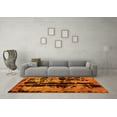 thumbnail image 3 of Ahgly Company Indoor Square Persian Yellow Bohemian Area Rugs, 4' Square, 3 of 4