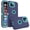 Blue, variant on Asuwish Compatible with iPhone 16 Plus 6.7 inch Phone Case Hybrid Rugged Shockproof Hard Protective Drop Proof Full Body Heavy Duty Mobile Cell Cover for i Phone16 16+ i16 + 16Plus Women Men Blue