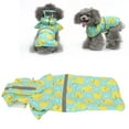 thumbnail image 3 of Hooded Dog Raincoat, Reflective Duckling Pattern Adjustable Foldable Dog Raincoat Waterproof  For Small Dogs S,M,L,XL,XXL, 3 of 8