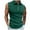 Green, variant on Men's Sleeveless T Shirt Casual Solid Holiday Shirts Casual Vest Tops Sports Garment Mens Vest Long Sleeve T Shirts for Men Pack Large Tall T Shirts Tops for Men Loose Fit Mens Shirts Packs 2xl Tall