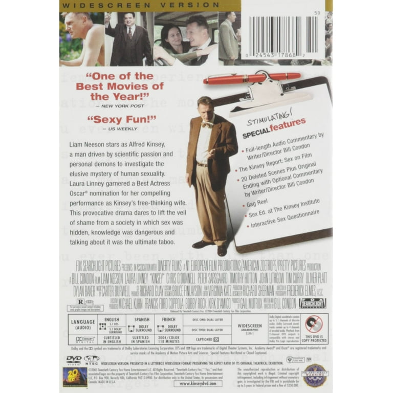Kinsey (2004) - Walmart.com