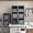 Steel Blue, variant on Join Stackable 3-Cube Wood Light Blue Playroom Bookcase