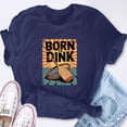 thumbnail image 2 of EcoLoom Born To Dink Pickleball Short Sleeve Unisex T Shirt, 2 of 6