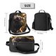 thumbnail image 2 of Disketp Pug Wearing Sunglasses Flowers Bolsa Térmica Estampada para Almuerzo, Lonchera para Hombres y Mujeres Adultos, 2 of 7