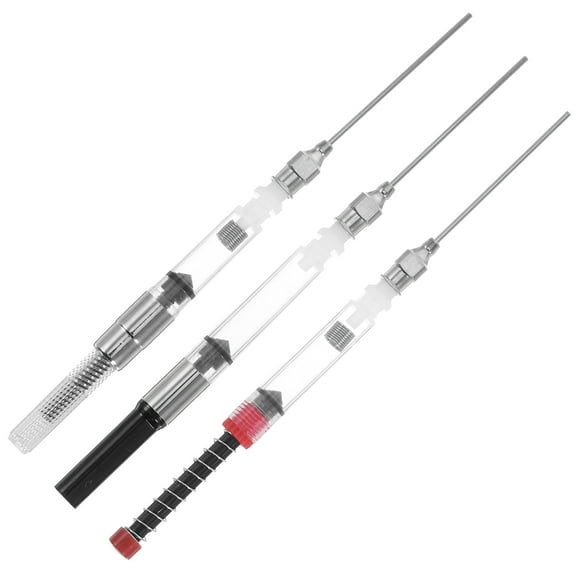 EeaseMX 6pcs Fountain Pen Tinta Cartucho Convertidor de Llenador Tinta Tinta Syringe Herramientas Dispositivo