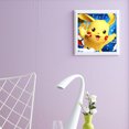 thumbnail image 3 of Kits de pintura de diamantes para bricolaje, taladro redondo completo Pikachu/Bob Esponja, juego de decoración del hogar Likrtyny Arte deco, 3 of 9
