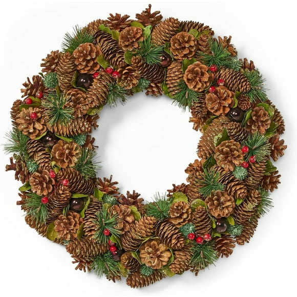 Pine Cone Wreath