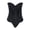 Black, variant on Women's Ruffled Jacquard Sweetheart Corset, JIANLAI Strapless Bustier Waist Cincher Corset Top