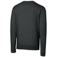 thumbnail image 3 of Men's Cutter & Buck Bobby Bowden Heather Charcoal Florida State Seminoles Big & Tall Lakemont Tri-Blend V-Neck Pullover, 3 of 3