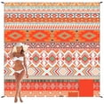 thumbnail image 1 of Couverture de Plage, Tapis de Plage Anti-Sable, Tapis de Pique-Nique Aztèque Extérieur Imperméable à Séchage Rapide et Léger, 1 of 2