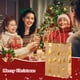 thumbnail image 5 of Uuiauoio Christmas Snowflake Tote Bag with Flat Bottom, Kraft Paper Gift Packaging for Holiday Parties, Festive Tree Design Carry Bag for Seasonal Present Wrapping and Events, 5 of 6
