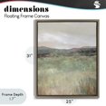 thumbnail image 4 of Stupell Industries Contemporary Abstract Glimpse of Spring Brown Floating Frame Canvas Art, 25 x 31, by Carol Robinson, 4 of 8