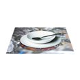 thumbnail image 3 of Ryvnso Placemats Set of 4 Ball on Christmas Tree Dining Mats Heat-Resistant Non-Slip Washable Table Mat, 3 of 8