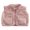 Pink, variant on Aunavey Baby Girls Boys Faux Fur Sleeveless Vest Coat Lightweight V-Neck Short Gilet for Toddler