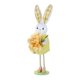thumbnail image 3 of Muñeco de conejo de Pascua, lindo conejito, decoraciones para fiestas, centro de mesa de granja para Amarillo, 3 of 8
